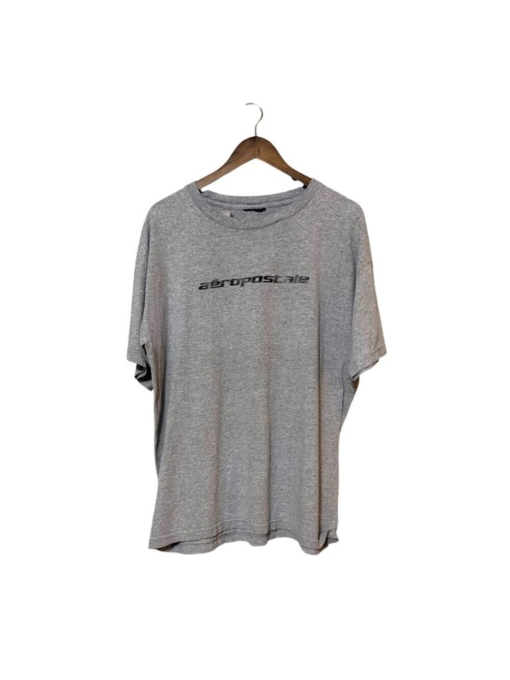 Aeropostale Gray Short Sleeve Logo T-Shirt Mens Size‎ XL Cotton Blend